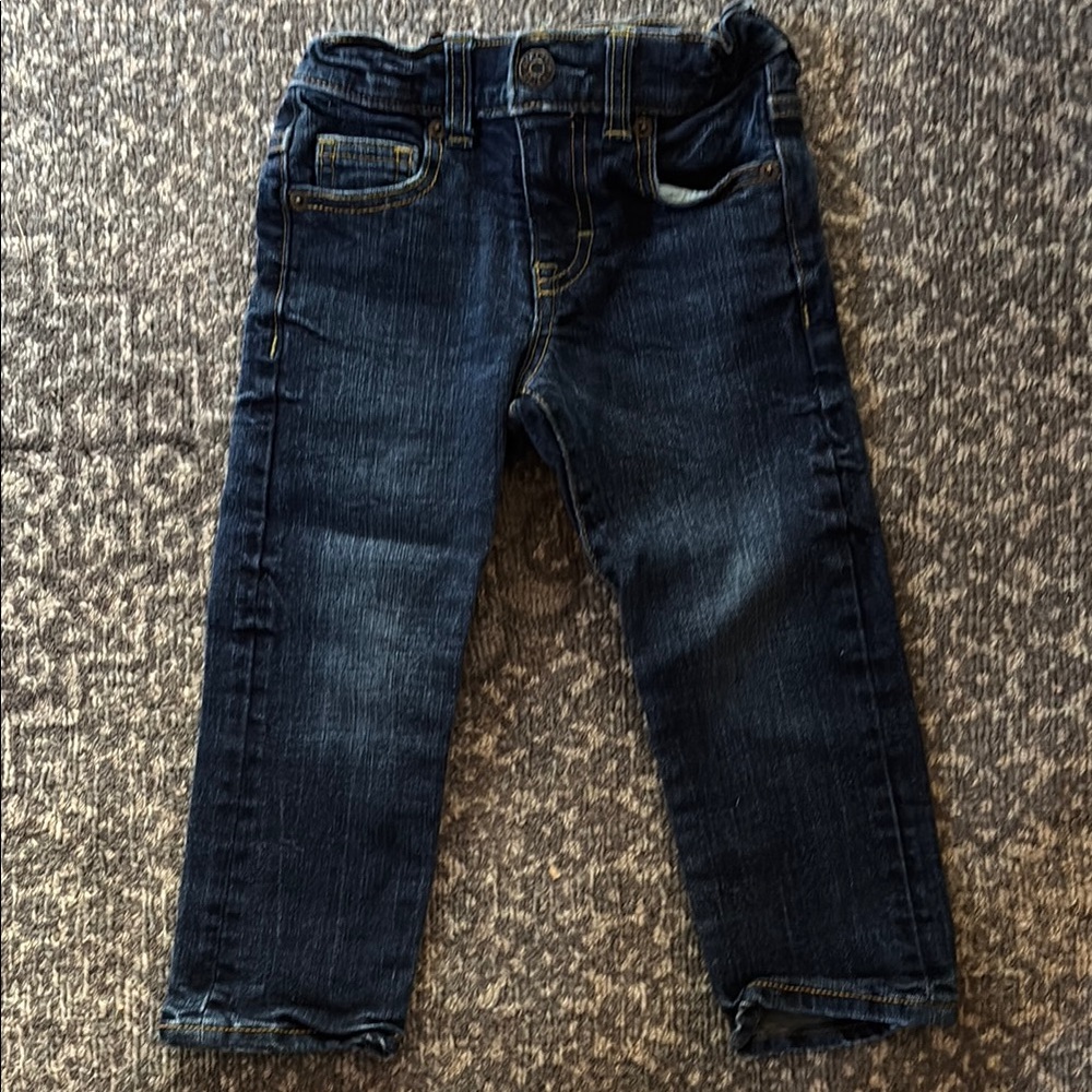 Gymboree 3T Dark Blue Straight Jeans